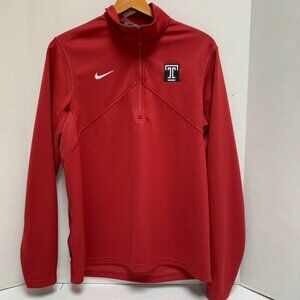 Nike DriFit NWOT Temple University Red Pullover Unisex Medium